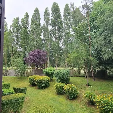 Balcon Avec Vue Sur Le Golf - Parking Gratuit Sur Place Et Piscine Chauffee Appartement Deauville