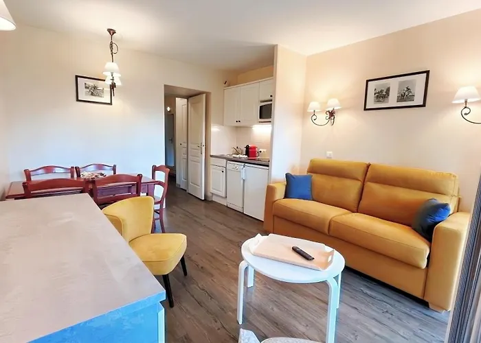 Balcon Avec Vue Sur Le Golf - Parking Gratuit Sur Place Et Piscine Chauffée Apartamento Deauville